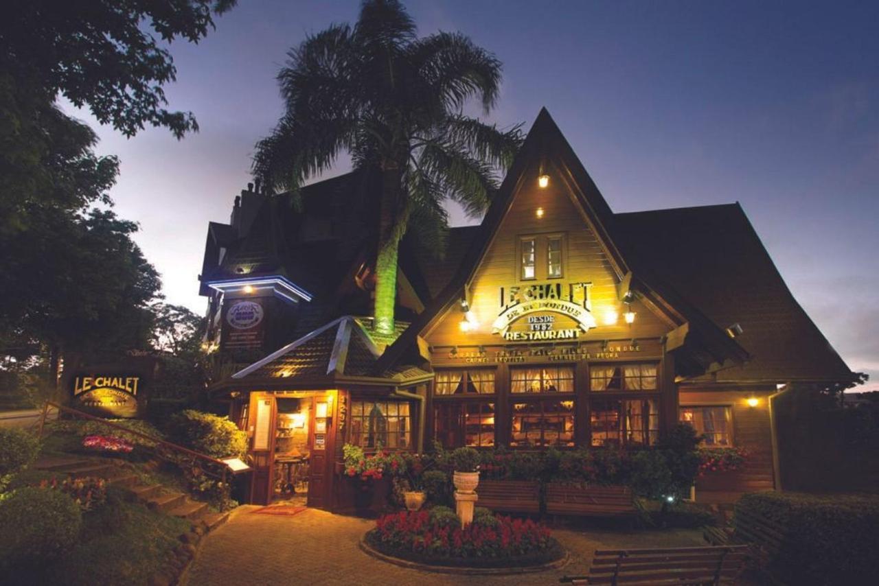 Apart-Hotel Em Gramado, Padrao 4 Estrelas, No Centro Eksteriør billede