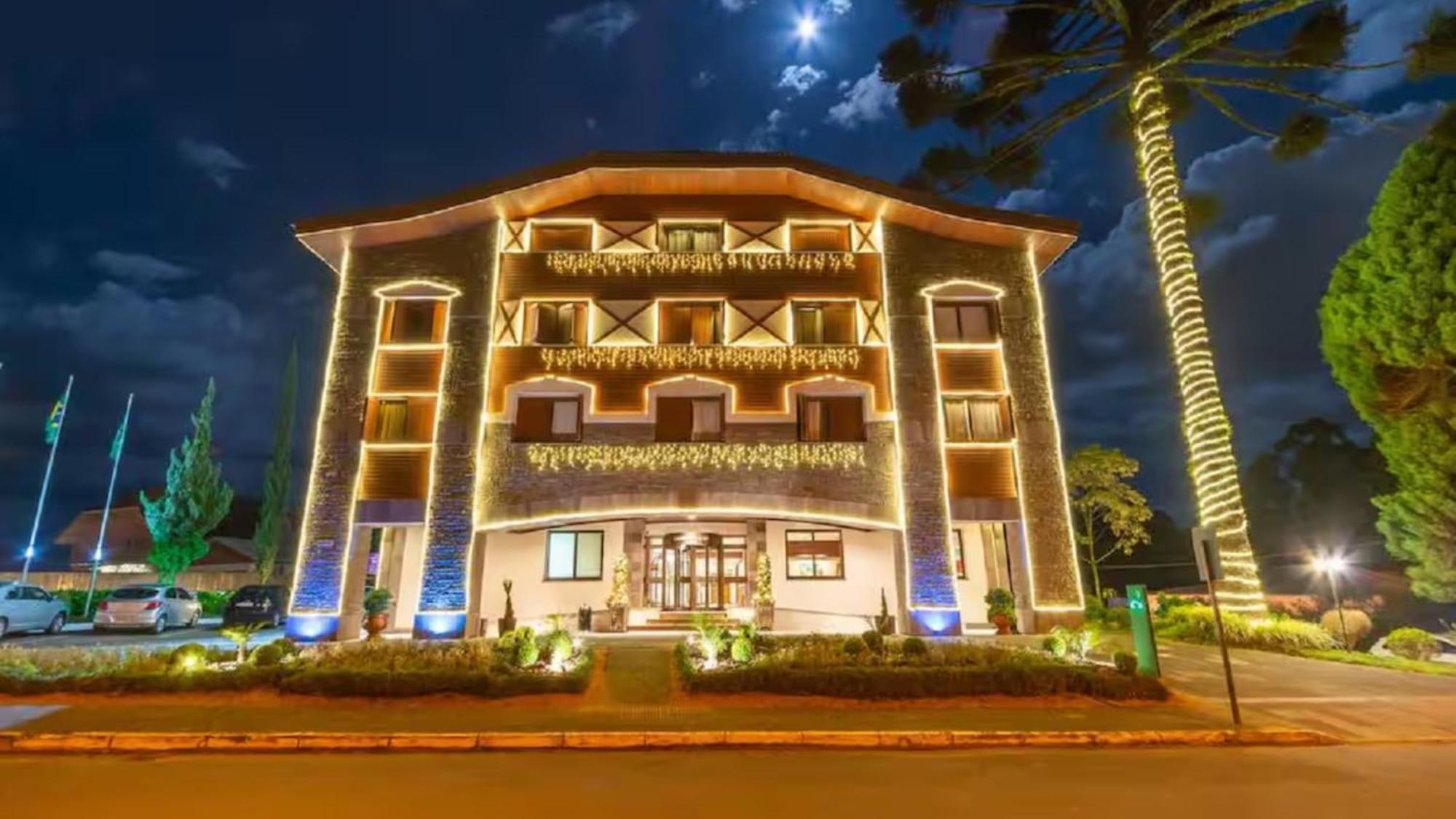 Apart-Hotel Em Gramado, Padrao 4 Estrelas, No Centro Eksteriør billede